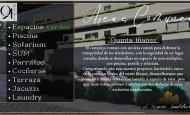 Departamento 2 ambientes Full Amenities - Zona Residencial.