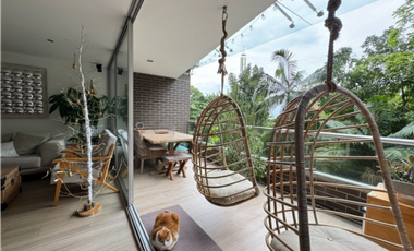 Apartamento en Arriendo Amoblado en Envigado sector La Abadia