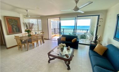 SE ARRIENDA APARTAMENTO AMOBLADO CON VISTA AL MAR, RODADERO SUR