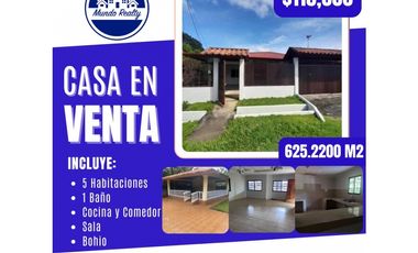 Casa a la Venta ,Negociable