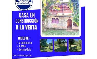 Vivienda en construccion.