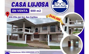 Casa a la venta, San Carlitos David
