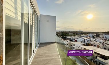 Nuevo departamento semi amoblado en URB. PORTOMANTA, Manta