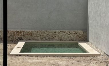 Casa en Preventa con Paneles Solares ,Merida , Una Planta/Alberca/3 Habitaciones