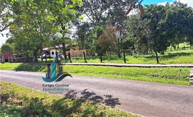 VENDO TERRENO DE 5390mts TOPOGRAFIA PLANA