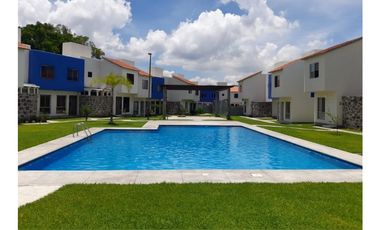CASA NUEVA EN VENTA EN E ZAPATA EN CONDOMINIO ALBERCA