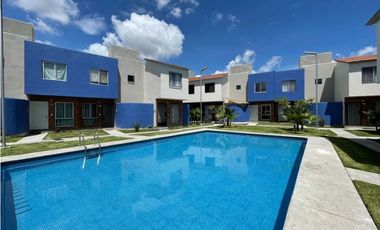CASA NUEVA EN VENTA EN E ZAPATA EN CONDOMINIO ALBERCA
