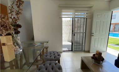 CASA NUEVA EN VENTA EN E ZAPATA EN CONDOMINIO ALBERCA