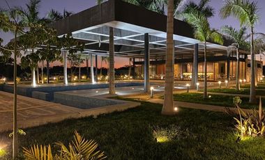 Casa en venta de 3 habitaciones en privada residencial en Conkal, Yucatán.