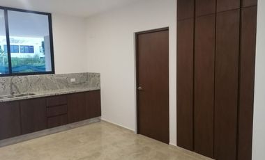 Casa en venta de 3 habitaciones en privada residencial en Conkal, Yucatán.