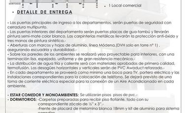Venta Monoambiente con patio y parrillero en Barrio Lourdes