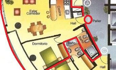Departamento en edificio de categoria Building en Plaza Paso