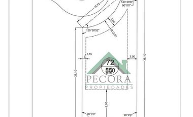 Terreno - Lote - Pilar del este - Santa Elisa - Lote 72 - Perimetral