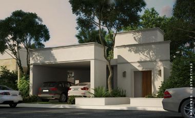 Casa en venta en Conkal Merida de 3 habitaciones en privada residencial