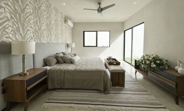 Casa en venta en Conkal Merida de 3 habitaciones en privada residencial