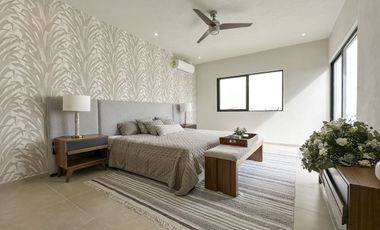 Casa en venta en Conkal Merida de 3 habitaciones en privada residencial