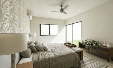 Casa en venta en Conkal Merida de 3 habitaciones en privada residencial