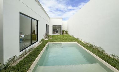Casa en venta en Conkal Merida de 3 habitaciones en privada residencial
