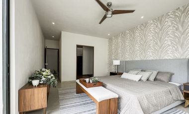 Casa en venta en Conkal Merida de 3 habitaciones en privada residencial