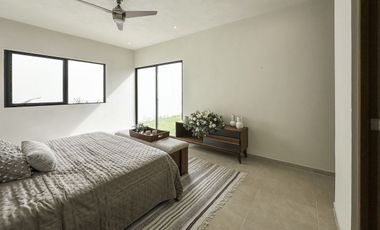 Casa en venta en Conkal Merida de 3 habitaciones en privada residencial