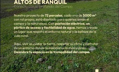 Parcela en venta en RÁNQUIL