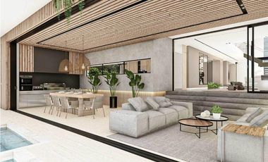 Casa en venta y alquiler al lago en barrio Puentes, Nordelta, Tigre