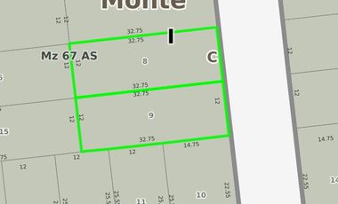 Terrenos en venta - 786Mts2 - Don Genaro, San Miguel del Monte