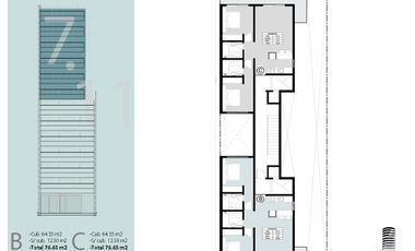 Departamento 4 ambientes 11° B, Tucuman 2153- S.Martin(Ctro)