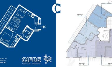 Departamento 2 ambientes balcón corrido. oportunidad!! mas opciones!