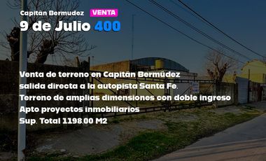 Terreno en Capitan Bermudez