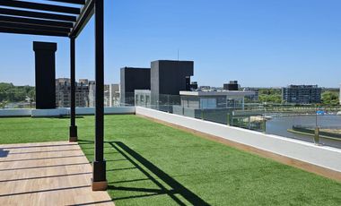 Venta y alquiler de departamento 4 ambientes con dependencia con cochera en Nordelta