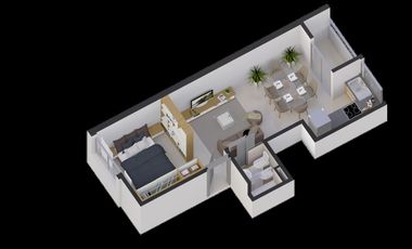 Departamento en venta de 2 ambientes en San Martín -