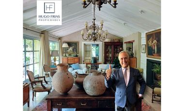 Se vende preciosa Casa Estilo Provenzal AMOBLADA en Sector El Carmen- Pirque