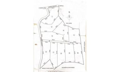 Lotes 6000 m2 Parcelas de agrado SANTA CRUZ