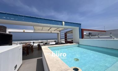 ¡OPORTUNIDAD!  CASA DE PLAYA EN VENTA  CON VISTA AL MAR, CALA DEL MAR, BUJAMA