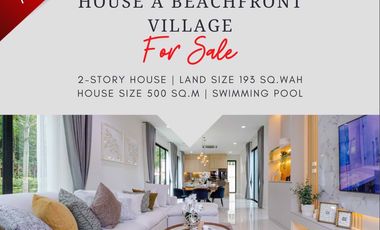 RARE item! House in a Beachfront village for Sale‼️