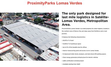 CDMX CTO. NTE  51,666 ft2 Proximity Parks Lomas Verdes PROPADIR LR 180924