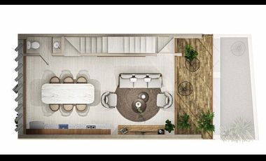 En venta villa de 2 recámaras en zona de playa Chelem