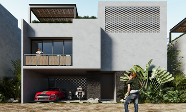 Villa en venta en playas de San Benito Yucatán