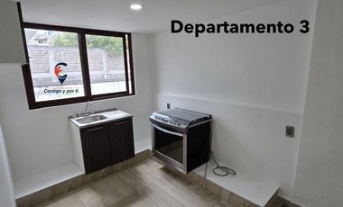 EDIFICIO - OLIVAR DEL CONDE. – EDIFICIO con 3 departamentos independientes