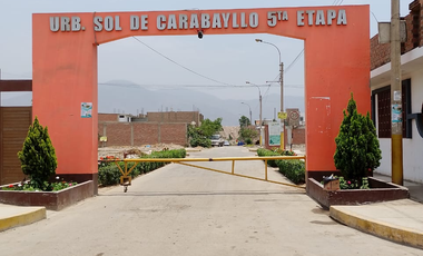 Terreno venta en Lima, Comas