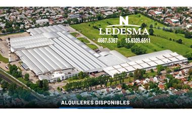ALQUILER depósitos naves galpones 3.000m2 y 7.675m2