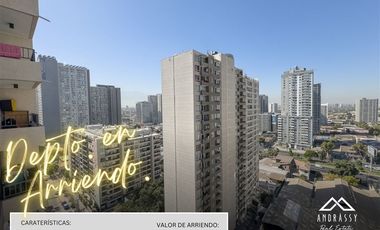 Departamento en Arriendo en 2 Cuadras de metro San ALberto Hurtado