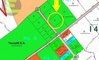 Terreno en  Venta i4 en Centro Indristrial La Chutana en Chilca