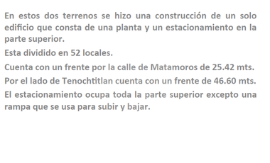 Sin Nombre Edificio en venta en Morelos