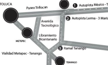Terreno residencial en venta en Villa Guerrero