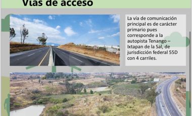 Terreno residencial en venta en Villa Guerrero
