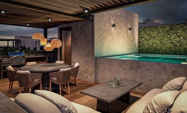 Amailá casas con roof garden y alberca desde $2,880,000