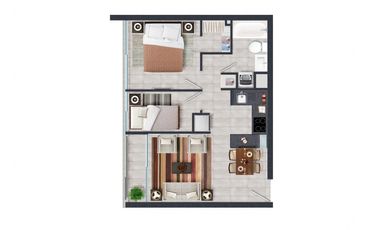 ARRIENDO METRO PARQUE ALMAGRO / SAN DIEGO / COQUIMBO