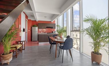 PENTHOUSE CON TERRAZA PRIVADA EN ROMA NORTE